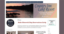Desktop Screenshot of countryinnlakeresort.com
